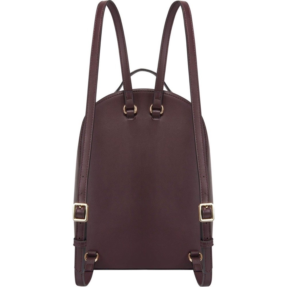Burgundy Nine West backpack Purse excellent condition - Picture 2 of 7